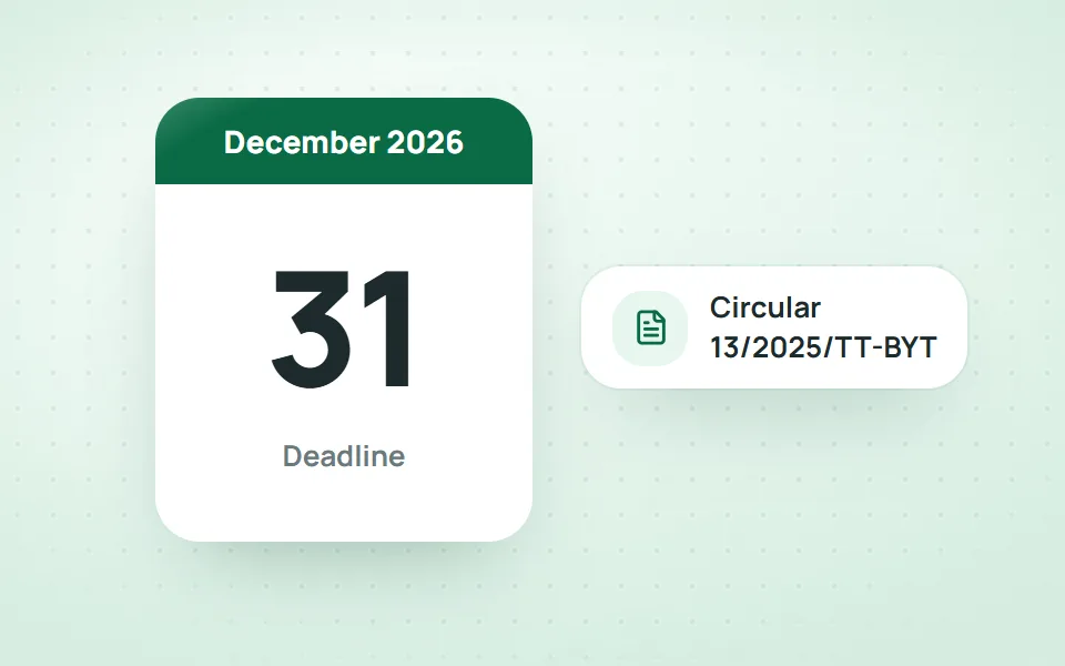 The 31 December 2026 deadline for electronic medical records under Circular 13/2025